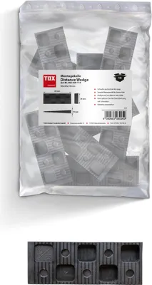 Produktbild von TOX Montagekeil Distance Wedge 80x30x10 (10 Stk.) / innen und außen