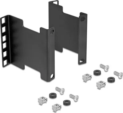 Produktbild von DeLOCK 67273, Tiefenausdehnung, SPCC, Schwarz, 1 Stück(e)