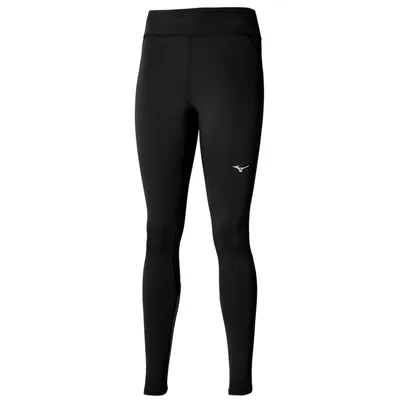Zdjęcie produktu dla Spodnie do biegania damskie Mizuno Warmalite, kolekcja FW 2024, kolor: czarny, rozmiar: XL