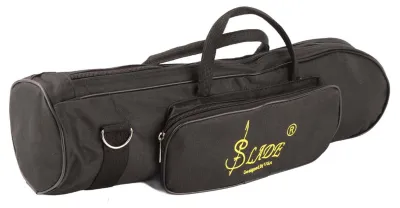 Produktbild von Trompetentas aus strapazierfähigem, leichtem Nylon - Doppelter Reißverschluss - Weiches Innenfutter - Ergonomisches Design - Größe 53x13x15,5 cm - Ideal zum Schutz - Instrumententasche