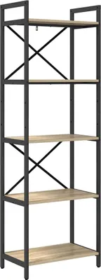 Obrázok produktu pre vidaXL Regál Sonoma dub 56 x 34 x 171 cm Materiál na báze dreva