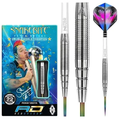 Produktbild von Red Dragon Peter Wright Snakebite PL15 90% - Steeldarts