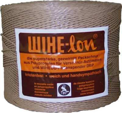 Produktbild von WIHE-lon® 340.012 Polypropylen-Packschnur, hanffarbig