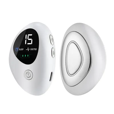 Produktbild von EMS Mikrostrom, 2 Modi, 15 Stufen – Handheld Schlafgerät gegen Schlaflosigkeit & Angst, 30min Timer, Type-C,kabellos für Zuhause, Büro & Reise