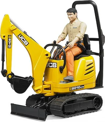 Obrázek produktu pro Bruder JCB 8010 CTS mikro bagr a stavební dělník
