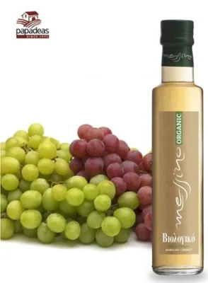 Produktbild von Papadeas Messino -Weinessig 250 ml – Organischer Griechischer Traubenessig