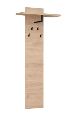 Obrázok produktu pre Vešiak s poličkou FLORENCIA - hickory jackson