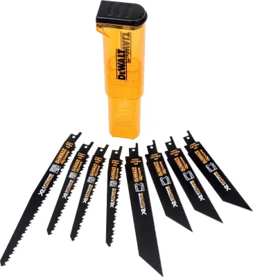 Produktbild von Dewalt EXTREME RUNTIME Sägeblätter-Set für verschiedene Materialien, 152/203/230 mm, 8 Stück