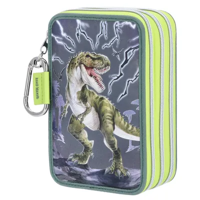 Produktbild von DEPESCHE Dino World 3Fach Federtasche 0