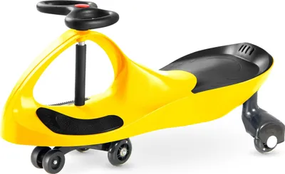 Produktbild von Kleinkinderfahrzeug, Auto Twist Car mit Lenker, Kautschuk Räder, Belastbar bis 120 kg Gelb
