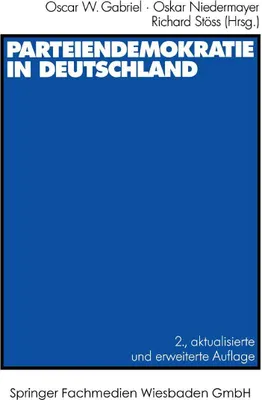 Produktbild von Parteiendemokratie in Deutschland