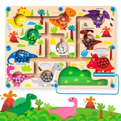 Produktbild von Magnetisches Labyrinthspiel – Lernspielzeug für Kinder