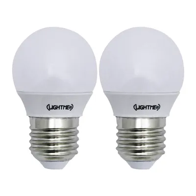 Produktbild von 2 x LightMe LED Leuchtmittel Tropfen 3W = 25W E27 matt 255lm warmweiß 2700K