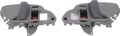 Image de Lot de 2 poignées de porte intérieures gauche et droite en métal – Poignées de porte de rechange adaptées aux modèles C2500, K1500, K2500 (1995-1999)
