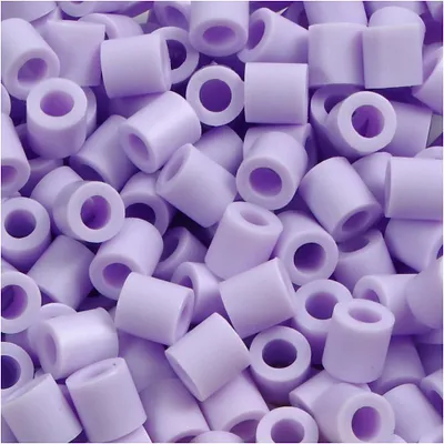 Produktbild von Bügelperlen, Größe 5x5 mm, Lochgröße 2,5 mm, medium, Flieder (32245), 1100 Stk/ 1 Pck [HOB-751240]