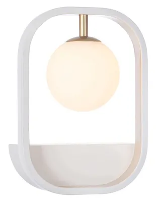 Image de Casa Padrino Applique murale de luxe Blanc / Or 17,8 x 11 x H. 25 cm - Applique murale de salon
