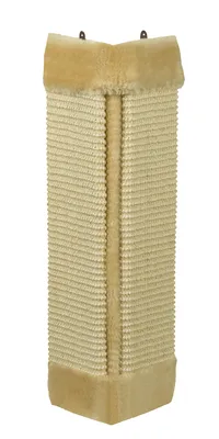 Produktbild von Nobby Kratzecke mit Plüsch beige, Maße: 49 x 22 cm