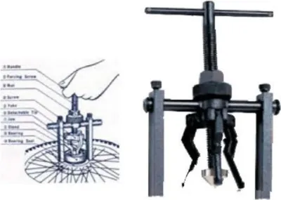 Produktbild von JMP INNENAUSZIEHER 13-38mm - Radlager Abzieher
