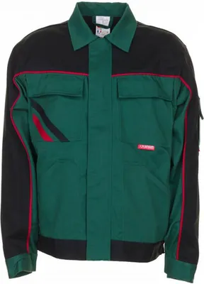 Produktbild von Größe 68 Herren Planam Highline Bundjacke grün schwarz rot Modell 2315