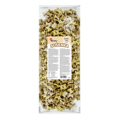 Obrázek produktu pro Akinu Kostičky sušenka pamlsek pro psy 2,2 cm 3 x 1 000 g