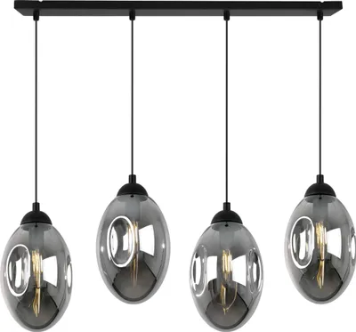 Produktbild von Moderne Loft Deckenlampe – Hängelampe Kronleuchter Plafon für Küche, Wohnzimmer und Schlafzimmer