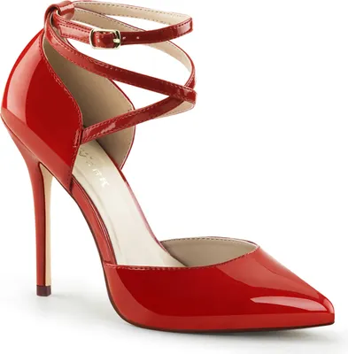 Produktbild von AMUSE-25 Damen Pumps von Pleaser, Rot  , EU 45, US 15