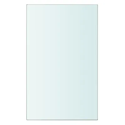 Image de vidaXL Etagère en verre transparent 20 x 12 cm