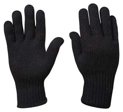 Produktbild von Herren-Winterhandschuhe, klassisch schwarz, warm und dick, MORJ Herren