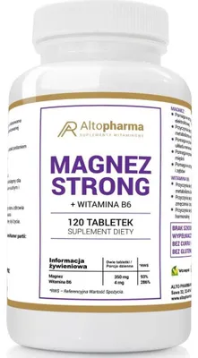 Produktbild von Altopharma Magnesium Strong + Vitamin B6 120 Tabletten
