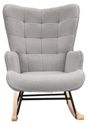 Obrázek produktu pro Závěsné křeslo – židle/závěsné křeslo – s polštářem – minimalistický moderní design – do obývacího pokoje/ložnice/na balkon – snadná montáž – s rámem – světle šedá