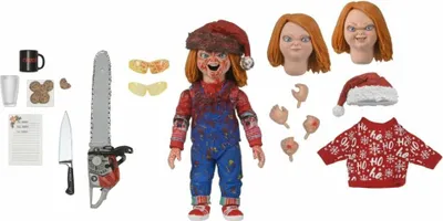 Obrázek produktu pro NECA - Sběratelská figurka Chucky Holiday, 18 cm - Premium Pop Culture