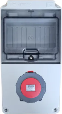 Produktbild von IP67 Stromverteiler Verteilerkasten Sicherungskasten 1x 32A IP67_40202505_Ohne Kabel