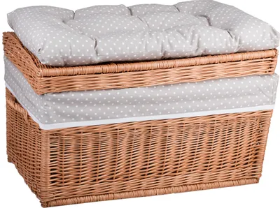 Obrázok produktu pre Skriňa na bielizeň v prírodnej farbe 70X43 H44 CM