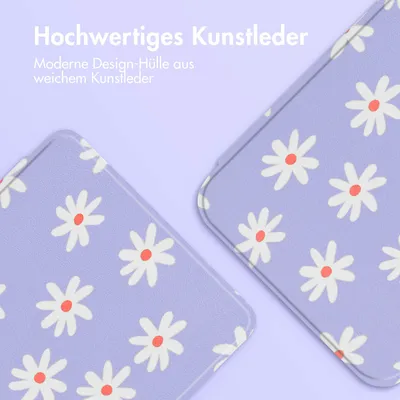 Produktbild von imoshion Design Slim Hard Case Sleepcover mit Stand Tolino Vision 5 - Flowers Distance