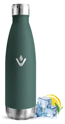 Produktbild von Trinkflasche 500ml Edelstahl BPA-frei auslaufsicher Motswedi Sportflasche