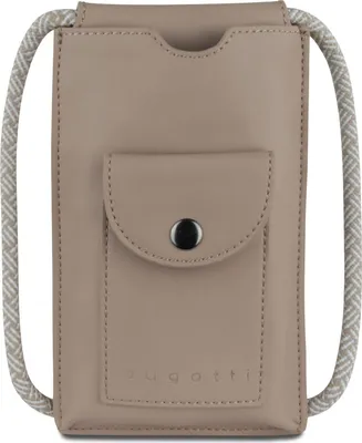 Image de bugatti sac à épaule bandoulière sac pour téléphone portable Almata Mobile Purse Bag Sand beige