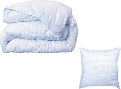 Produktbild von Set DODO Bettdecke Größe: 140 x 200 cm + 1 kleines Kopfkissen Größe: 60 cm x 60 cm - Vollständiger Schutz gegen Hausstaubmilben - ANGE GARDIEN