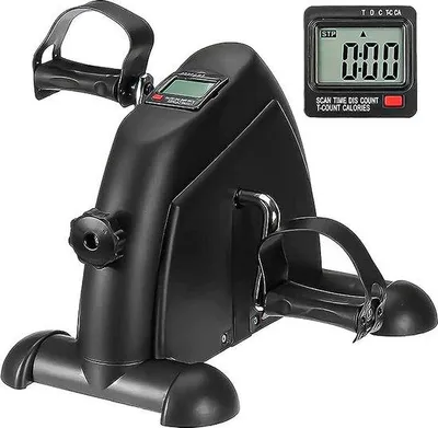 Productafbeelding van Famanu Mini Hometrainer - Vaste pedalen - Verstelbare weerstand - LCD-display