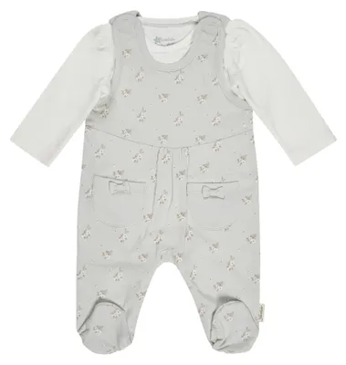 Produktbild von Sterntaler Strampler-Set Jersey Blumen