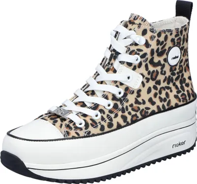 Produktbild von Rieker  Damenschuhe Schnürschuhe Sportive Beige Freizeit