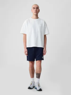 Produktbild von GAP Herren Shorts Größe M, French-Terry, locker geschnitten, mit Kordelzugbund und Taschen