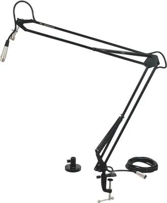 Produktbild von OMNITRONIC Tisch-Mikrofonarm TMA-2 sw