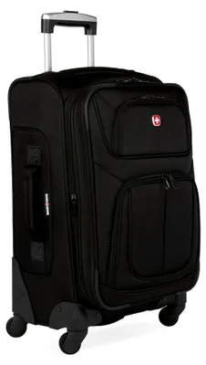 Produktbild von SwissGear Sion Softside-Gepäck mit Spinnrollen, schwarz (Schwarz) - 6283424171-2