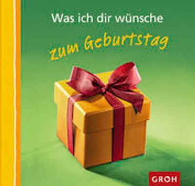 Produktbild von Was ich Dir wünsche. ... zum Geburtstag