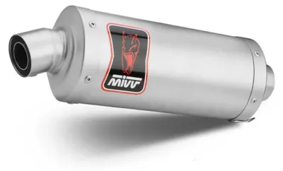 Immagine prodotto di Marmitta Slip-On MIVV omologata DAKAR acciaio inox per APRILIA TUAREG 660