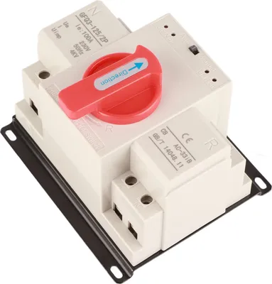 Zdjęcie produktu dla Podwójny automatyczny przełącznik zasilania AC230V 100A 2P ATS Mini przełącznik generatora