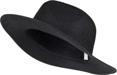 Produktbild von styleBREAKER Damen Panama Sonnenhut aus Papierstroh | Faltbarer Knautschhut mit breiter Krempe | Sommer Fedora Hut für Strand und Festival