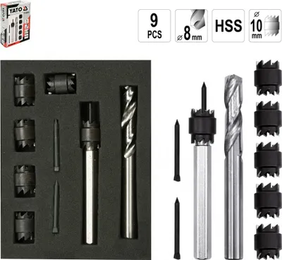 Image de Yato YT-28920 Handreibahle 1 cm Schnellstahl (HSS)