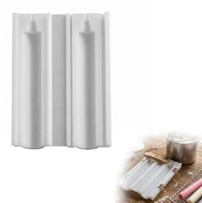 Produktbild von Kerzenform zum Gießen - Flexibles Silikon - Für DIY Kerzen Basteln - Silikonform