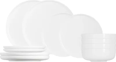 Image de Ensemble de vaisselle Cosy & Trendy - 4 personnes - MoonWhite - 28 cm - 12 pièces